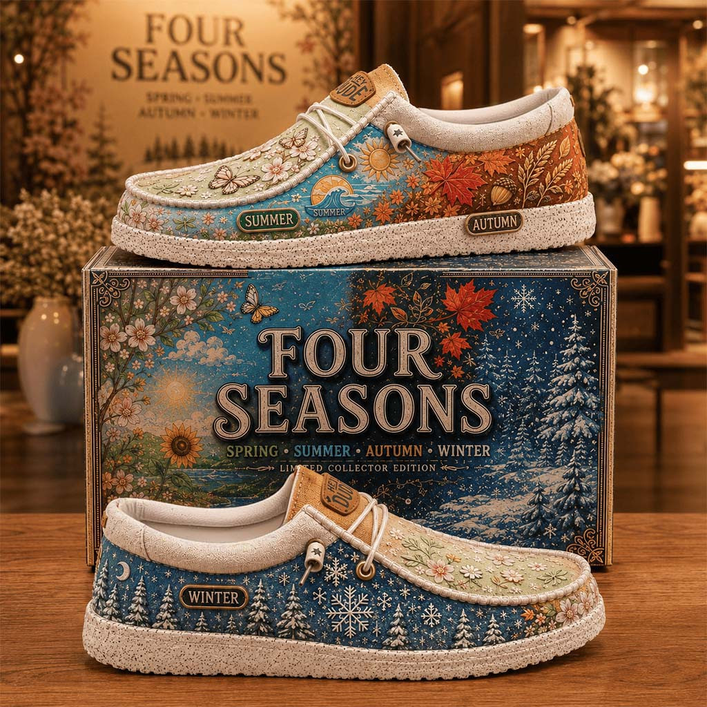 Four Season Spring Summer Autumn Winter Shoes Birthday Gift For Friends - Kdjoy