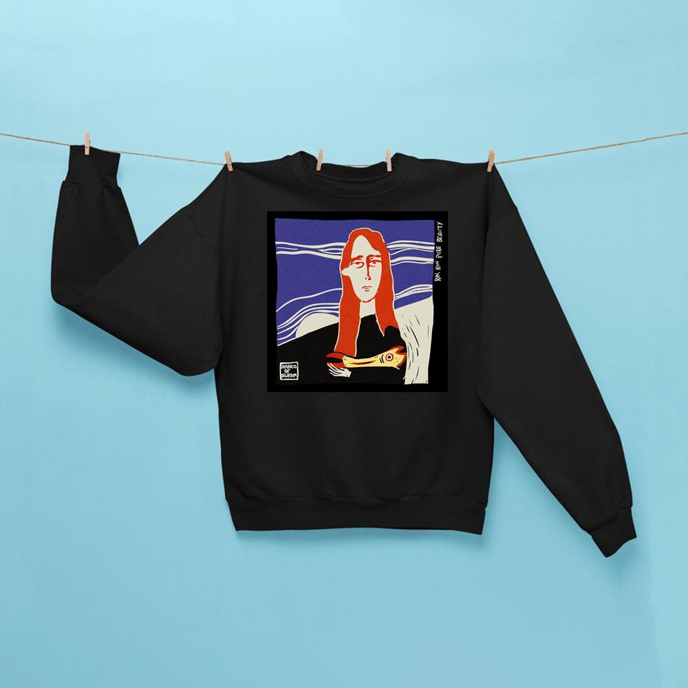 Francis Of Delirium Run Run Pure Beauty Sweatshirt Black Francis Of Delirium Merch Gift For Fans - Kdjoy