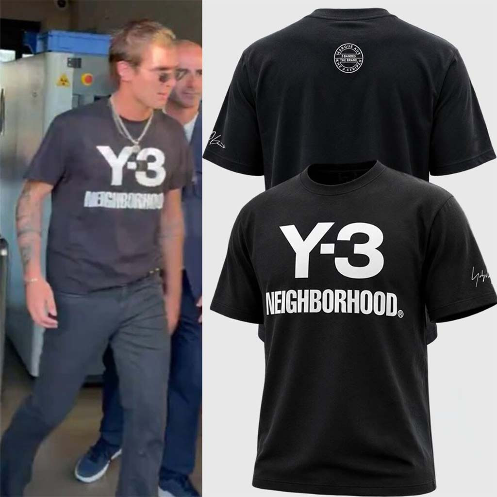 Franco Mastantuono Y 3 X Neighborhood T-Shirt Unique Gift For Brothers - Kdjoy