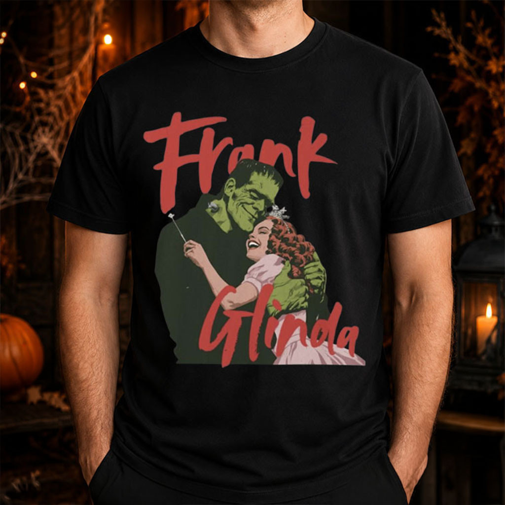Frankenstein And Bride Halloween Retro Gothic T-Shirt Best Birthday Gift For Husband - Kdjoy