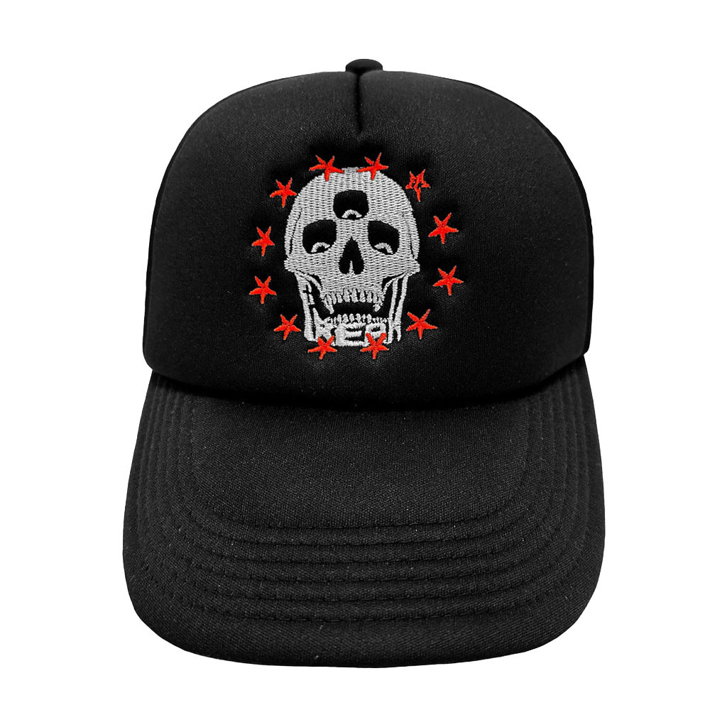 Freak The World Merch 2026 EUP Logo Black Trucker Hat Embroidered Gift For Dudes - Kdjoy