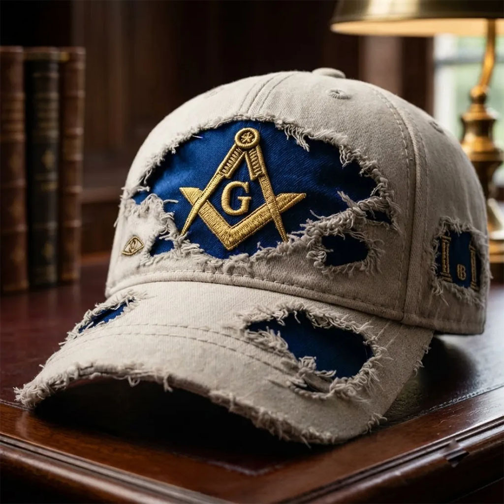 Freemason EST 1717 Distressed Gray Hat Freemason Merch Special Gift For Fathers - Kdjoy Freemason EST 1717 Distressed Gray Hat Freemason Merch Special Gift For Fathers - Kdjoy