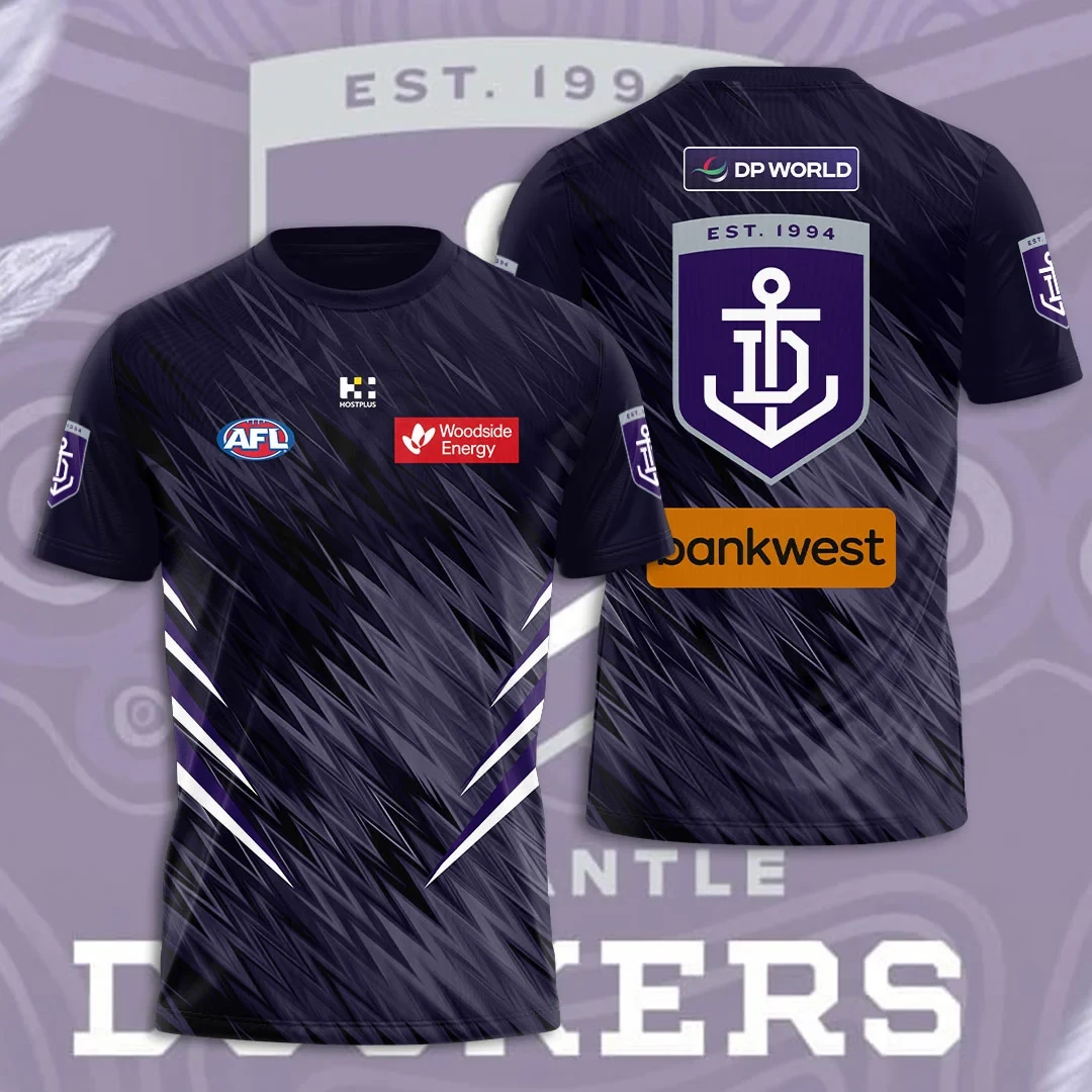 Fremantle Dockers 2026 Stealth T-Shirt Fremantle Dockers Merch Present For Football Fans - Kdjoy