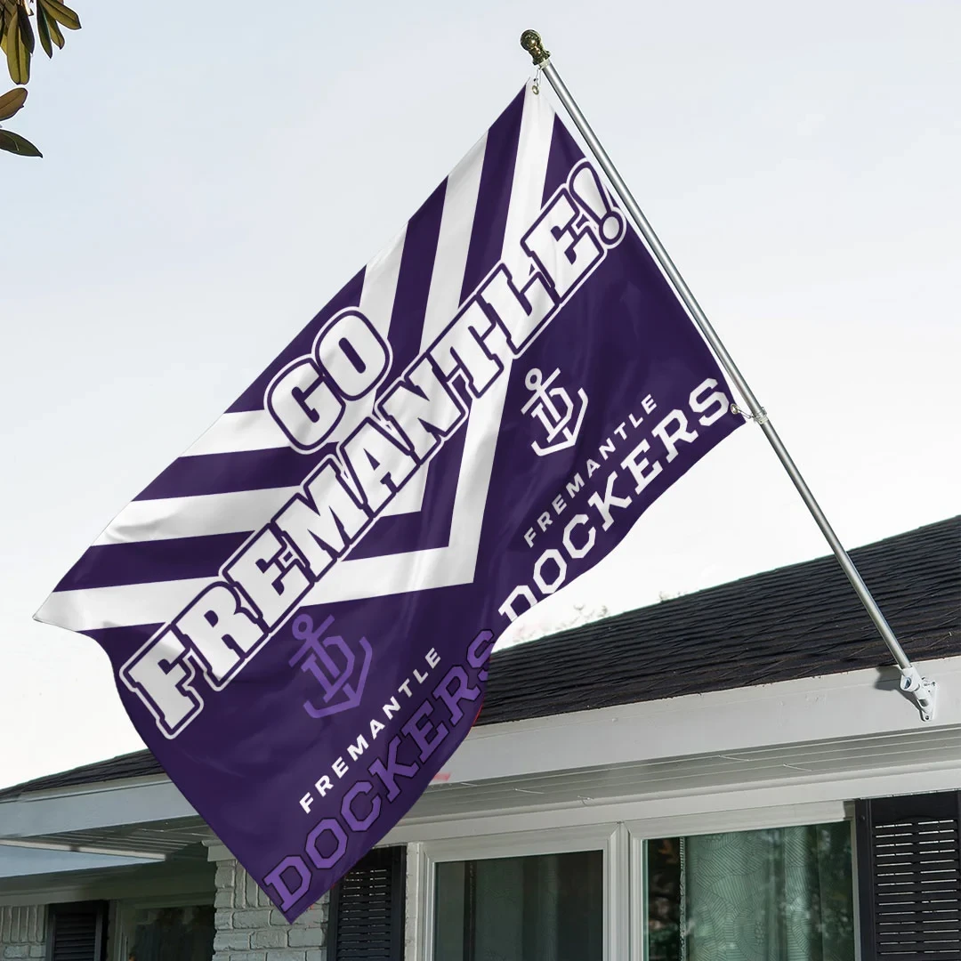 Fremantle Dockers Merch 2026 Go Fremantle Flag Home Decor Ideas Gift For Football Fans - Kdjoy