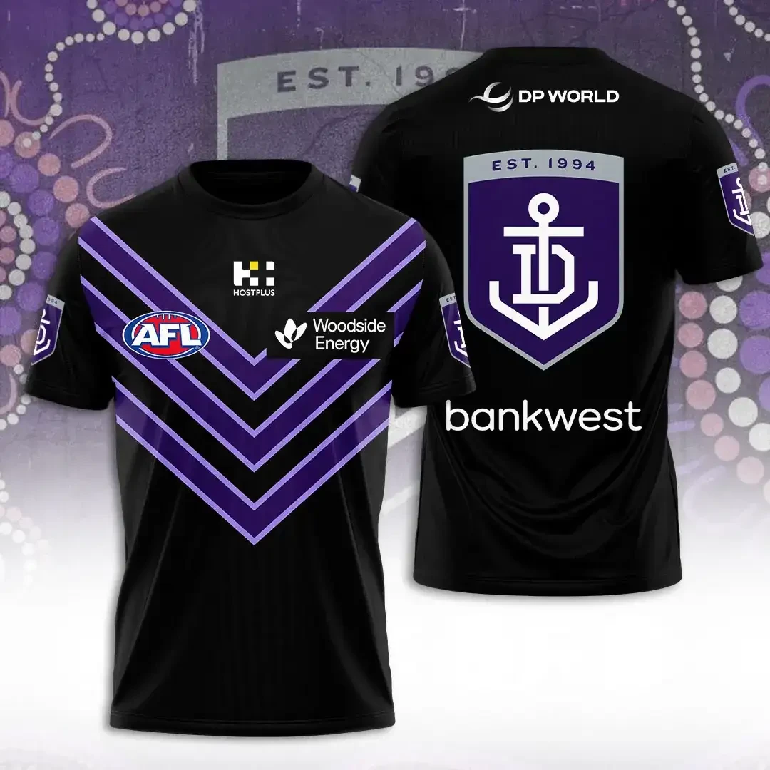 Fremantle Dockers T-Shirt Fremantle Football Club Merch Presents For Football Fans - Kdjoy