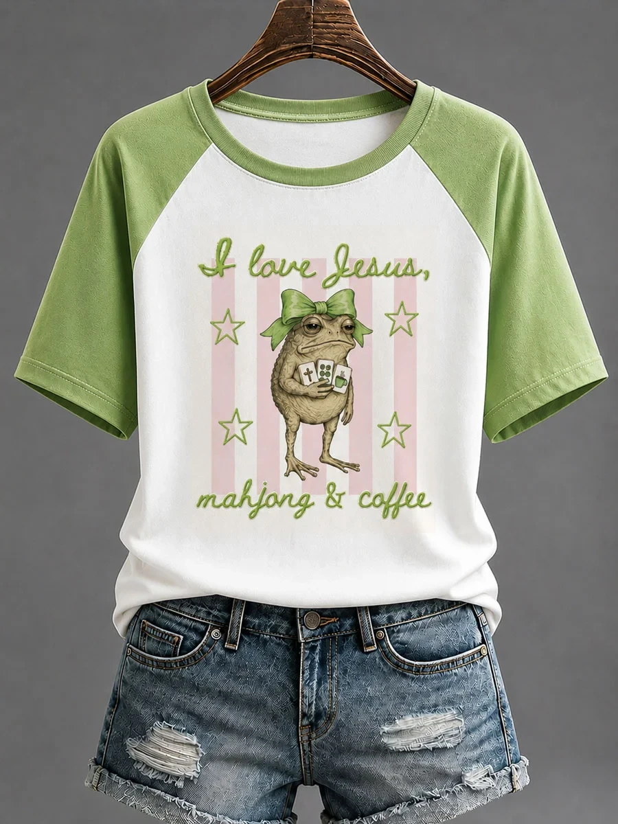 Frog I Love Jesus Mahjong And Coffee T-Shirt Funny Christian Apparel Faith Based Gifts - Kdjoy Frog I Love Jesus Mahjong And Coffee T-Shirt Funny Christian Apparel Faith Based Gifts - Kdjoy