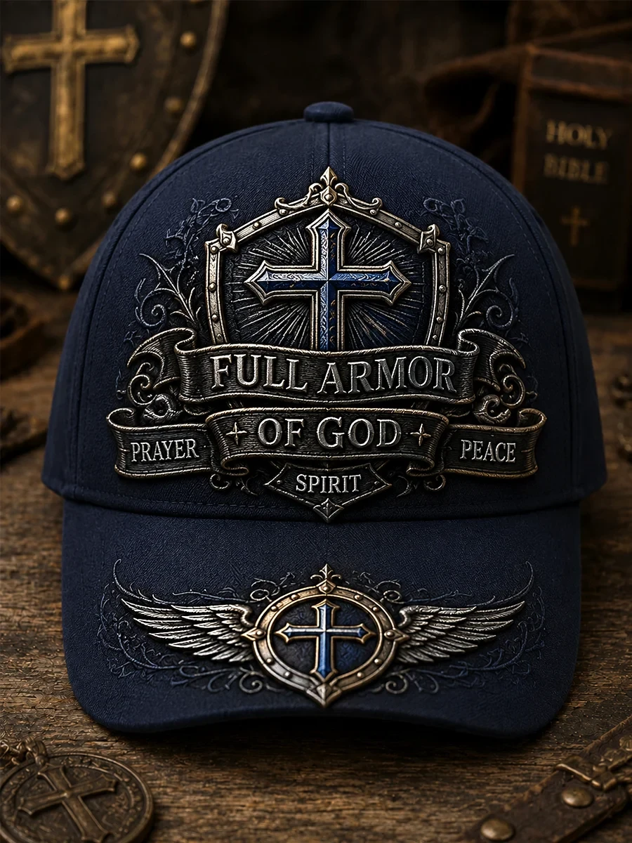 Full Armor Of God Prayer Of God Spirit Peace Hat Christian Faith Cap Gift - Kdjoy