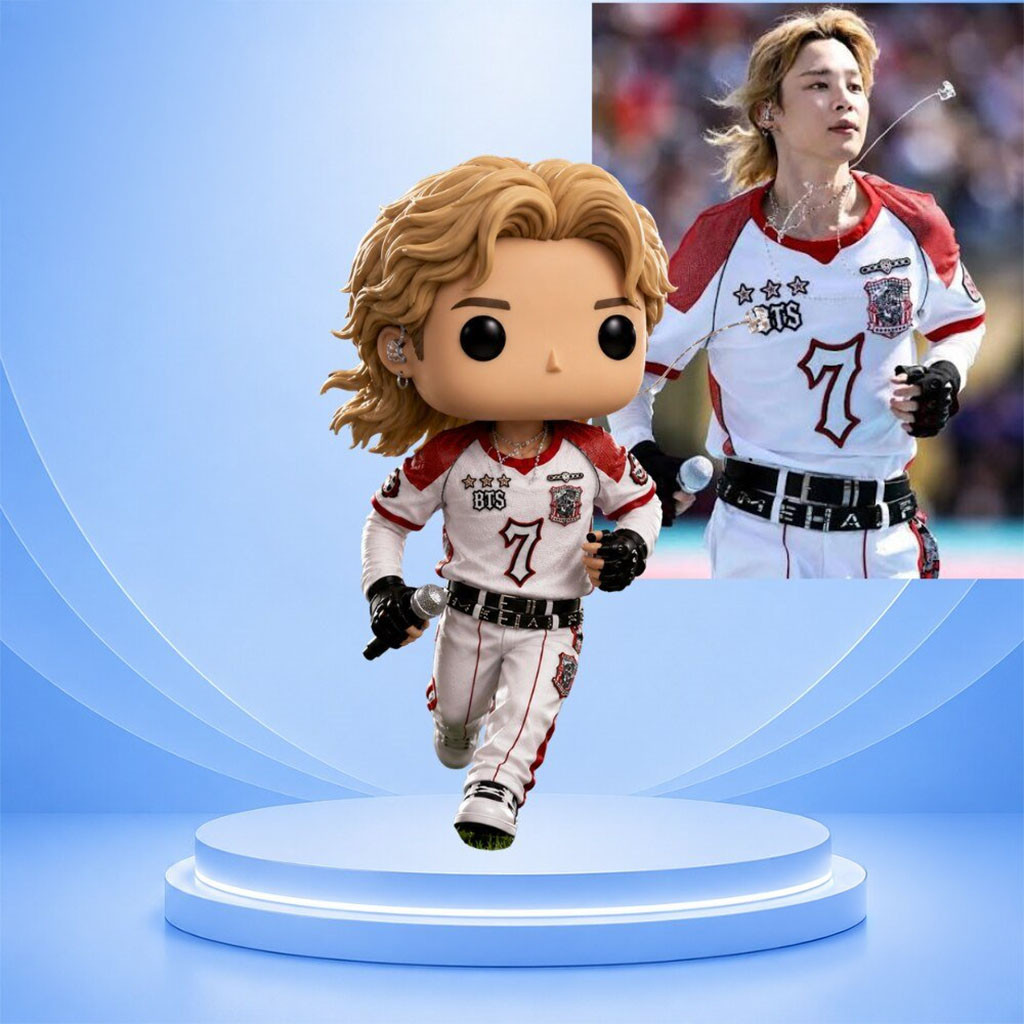 Funko Pop JIMIN BTS World Cup 2026 Final Special Edition Vinyl Figure - Kdjoy