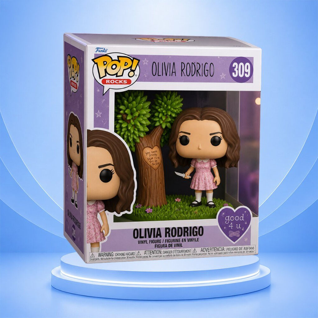 Funko Pop Olivia Rodrigo You Seem Pretty Sad For A Girl So In Love Vinyl Figure Featured - Kdjoy