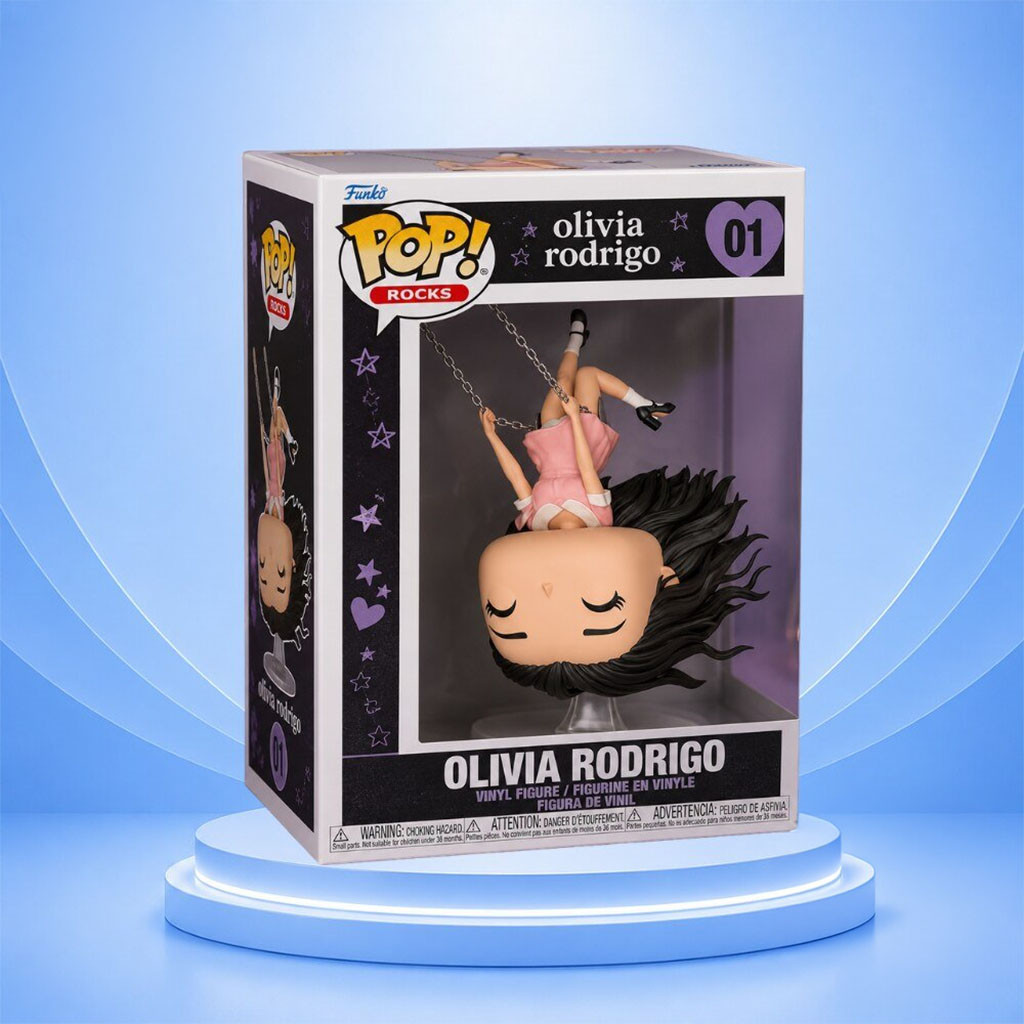Funko Pop Rocks Olivia Rodrigo 01 Sour Swing Vinyl Figure Featured - Kdjoy