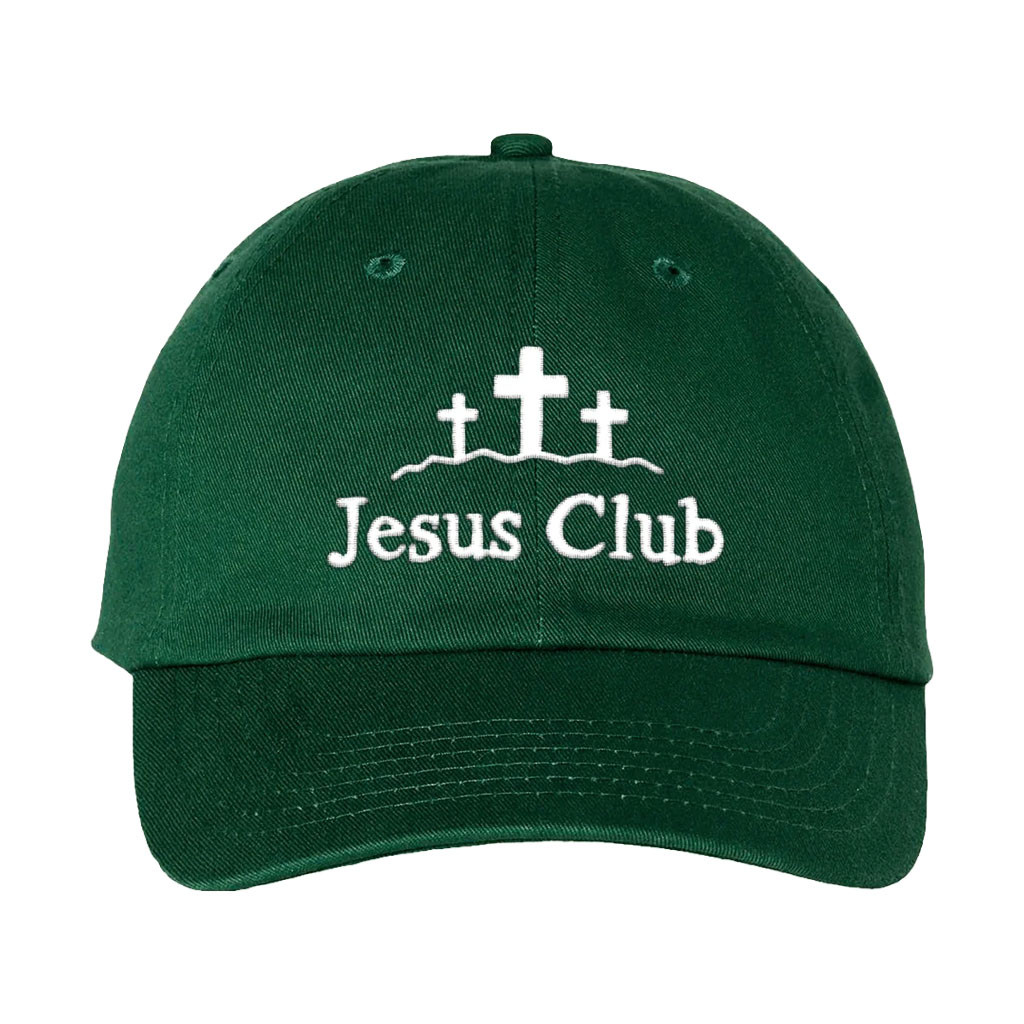Funny Brothers Merch 2026 Jesus Club Hat Embroidered SuperMega Merch Gift For Christian - Kdjoy