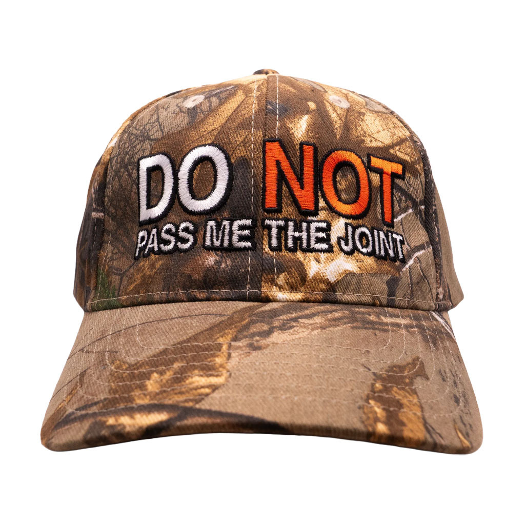 Funny Brothers Merch Camo Anti-Drug Hat Embroidered Do Not Pass Me The Joint SuperMega Merch - Kdjoy Funny Brothers Merch Camo Anti-Drug Hat Embroidered Do Not Pass Me The Joint SuperMega Merch - Kdjoy