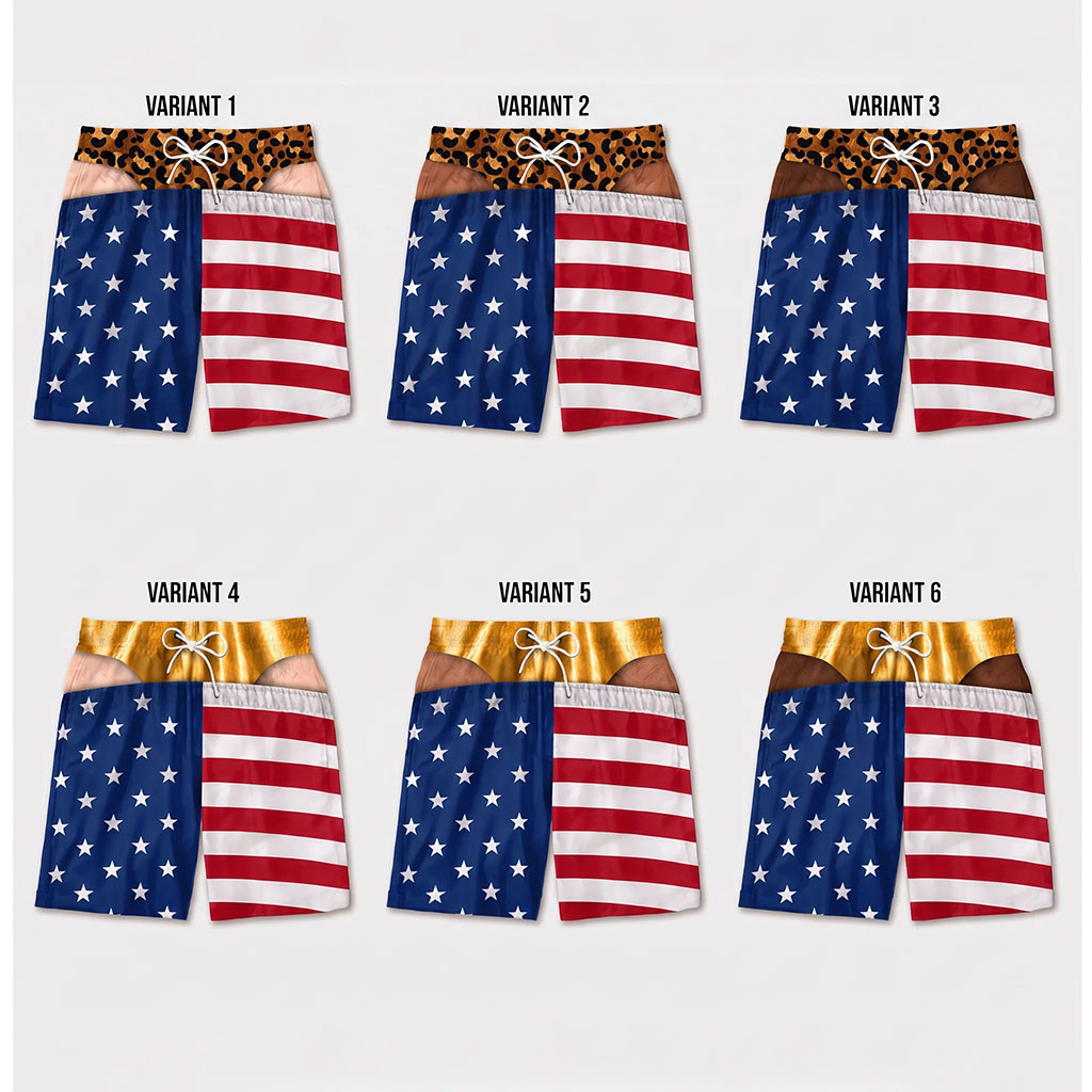 Funny Men Swim Beach Shorts Humorous Summer Beach Vacation Outfits Gift For Him - Kdjoy