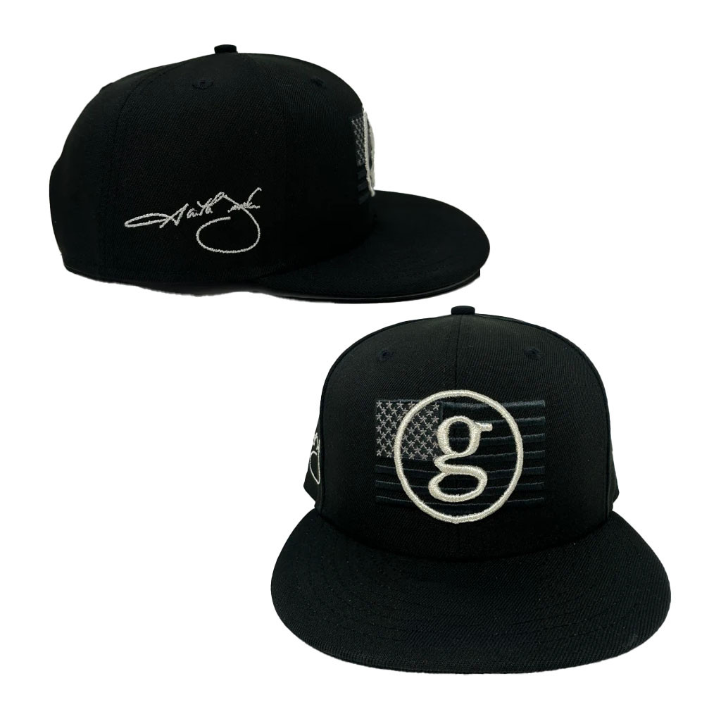 Garth Brooks Merch 2026 Black Flag Snapback Hat Embroidered Present For Country Fans - Kdjoy