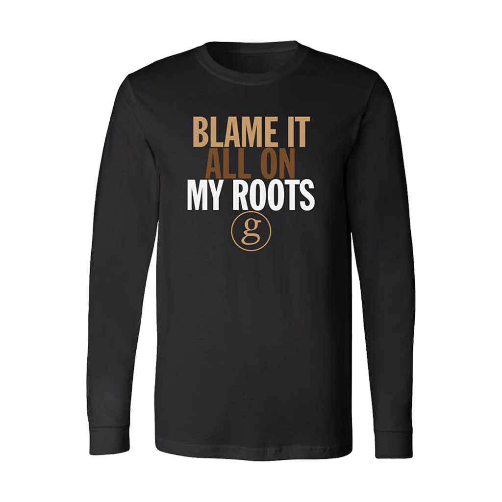 Garth Brooks Merch 2026 Blame It All On My Roots Long Sleeve Shirt Gift For Music Lovers - Kdjoy