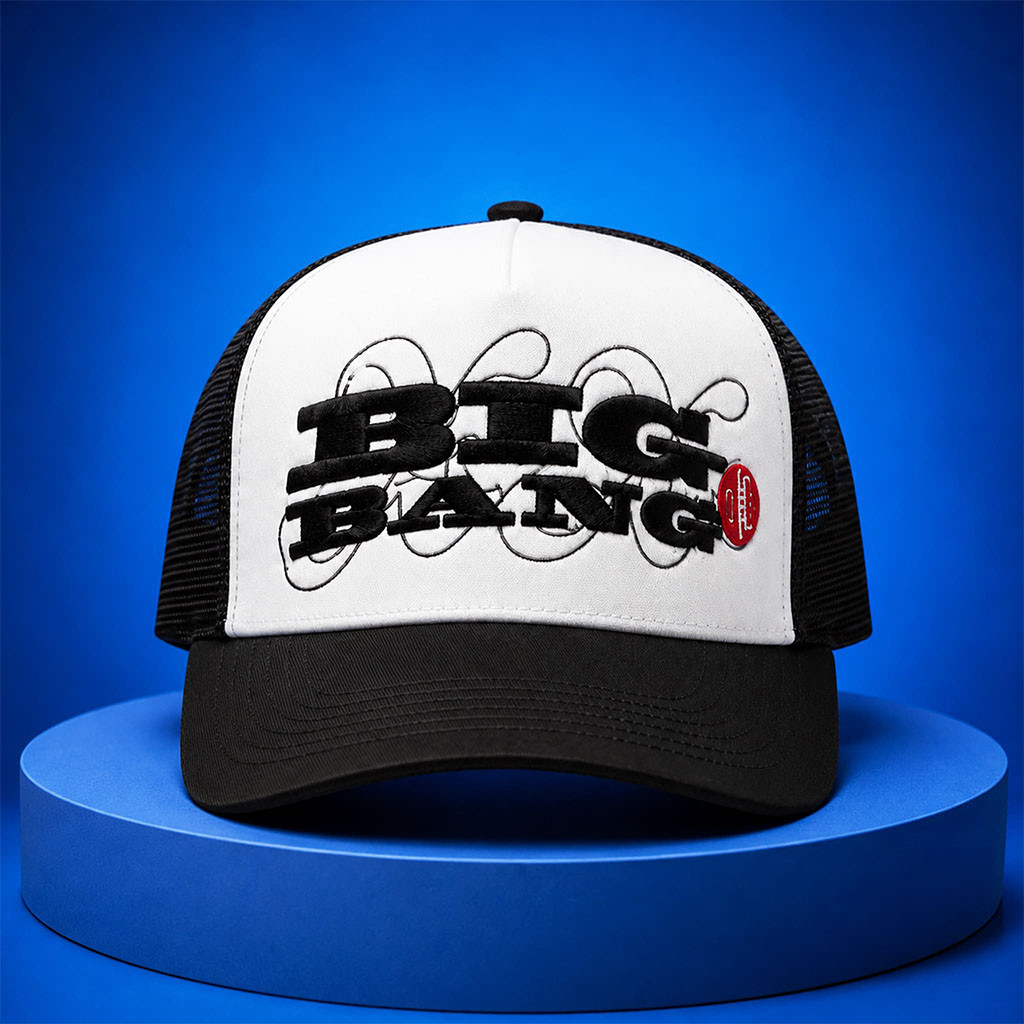 GD Big Bang 20th Anniversary Trucker Hat Embroidered G-Dragon Merch Gifts For Fans GD Big Bang 20th Anniversary Trucker Hat Embroidered G-Dragon Merch Gifts For Fans