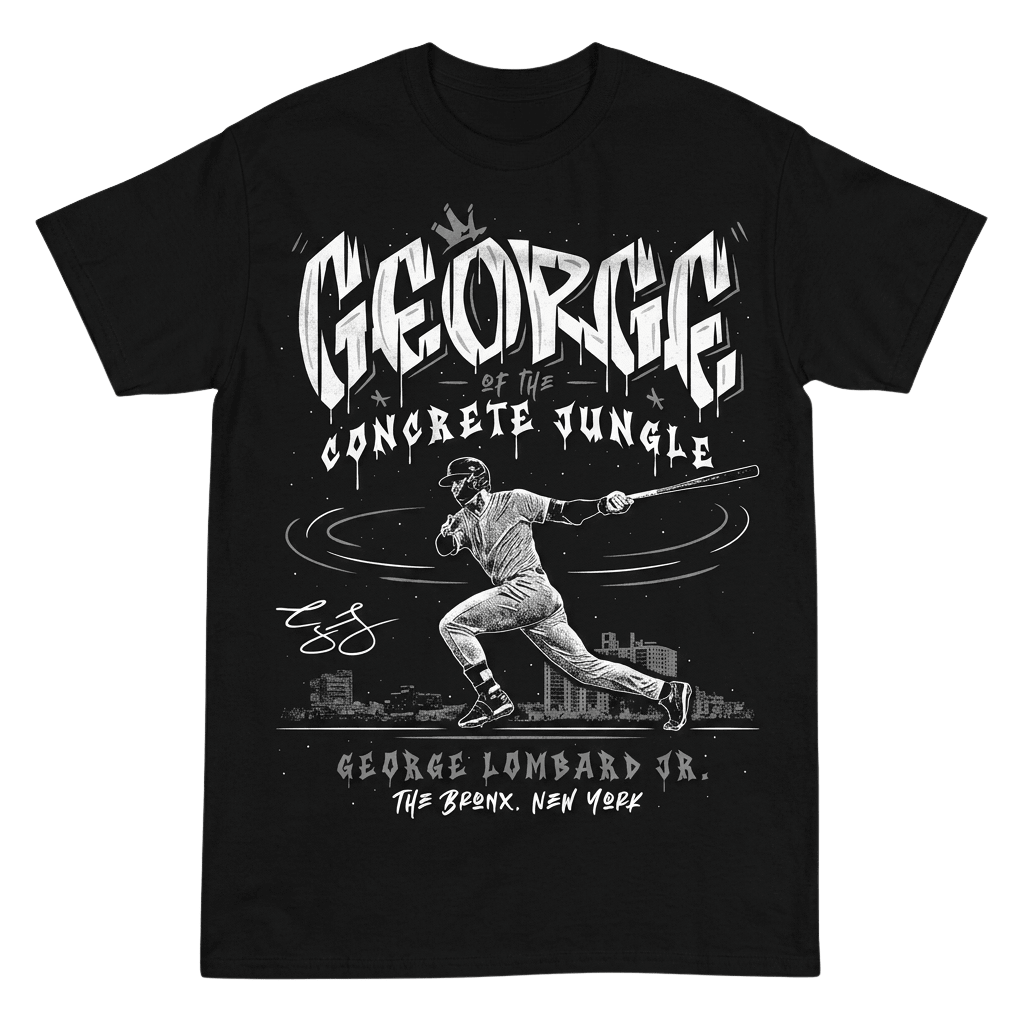 George Of The Concrete Jungle George Lombard Jr The Bronx Shirt Gift For Baseball Fans - Kdjoy