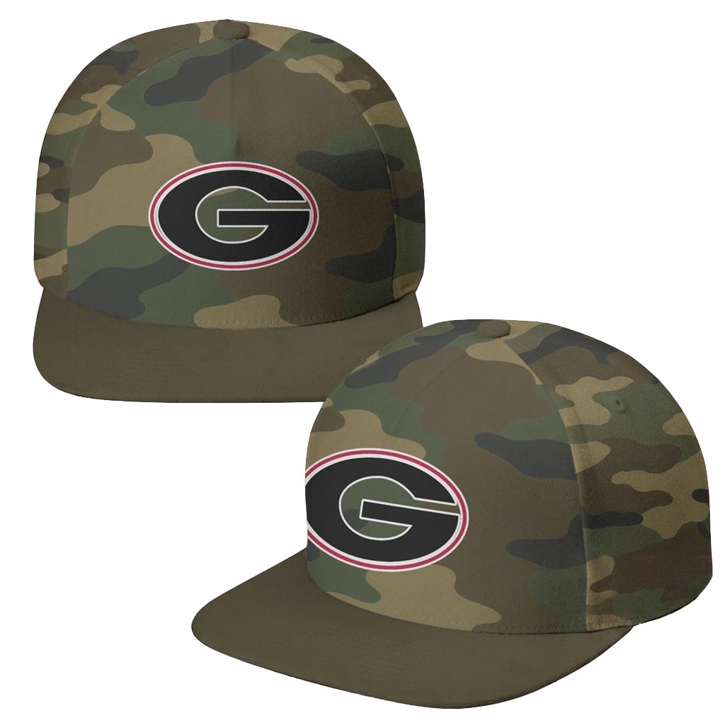 Georgia Bulldogs Field Ops Camo Snapback Hat 2026 Georgia Bulldogs Merch Gift Ideas For Him - Kdjoy