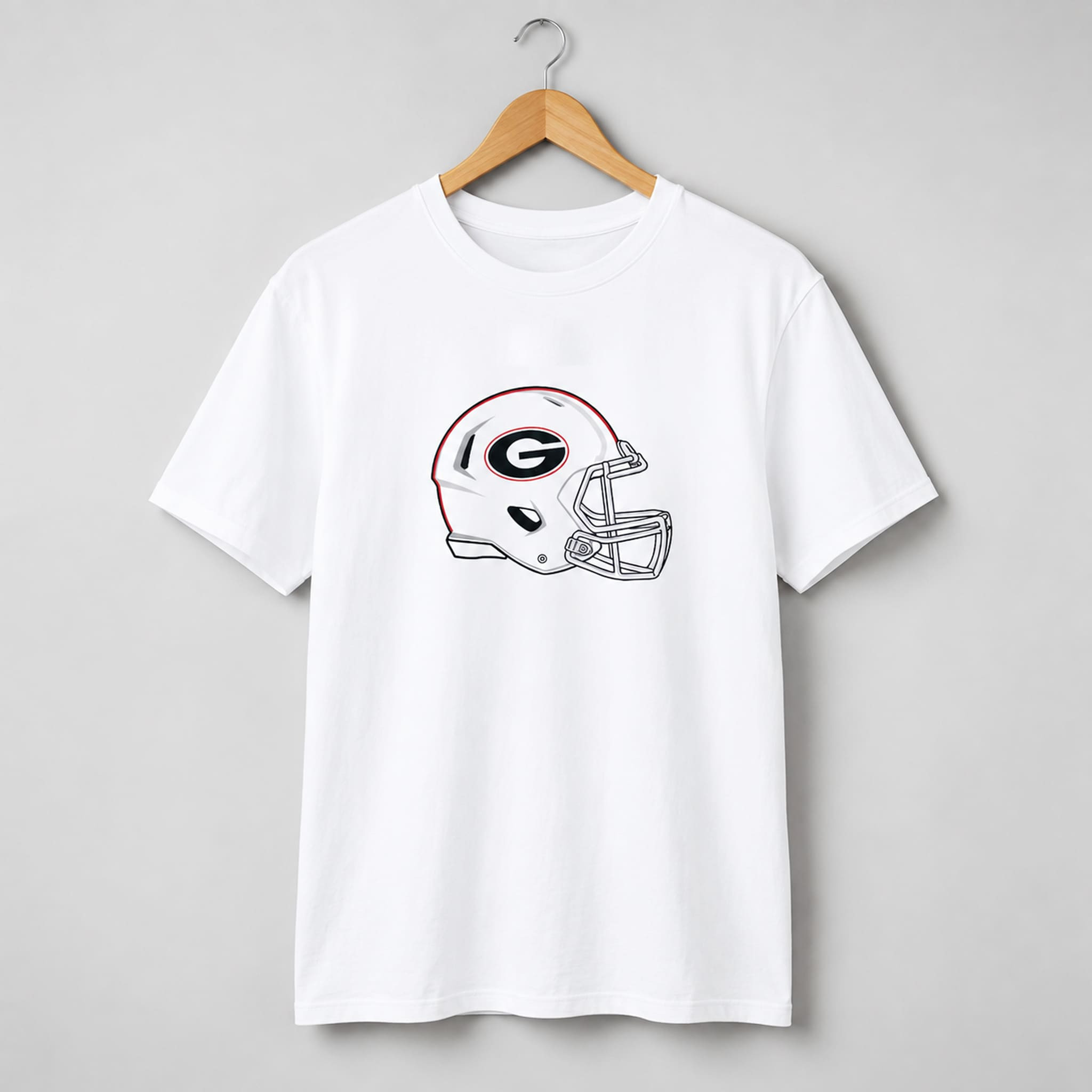 Georgia Bulldogs Helmet T-Shirt Georgia Bulldogs Football Team Shirt Gifts For DawgNation - Kdjoy