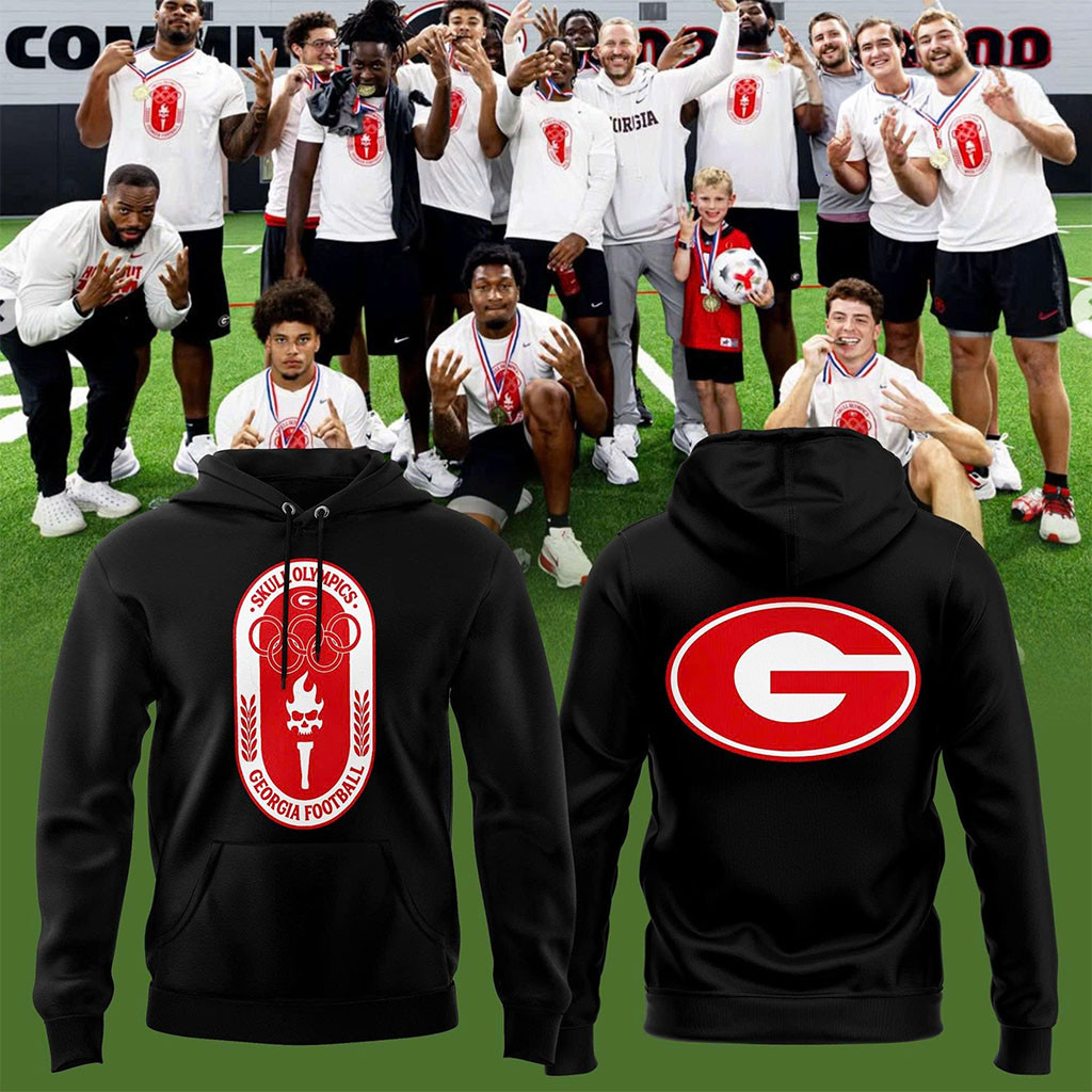 Georgia Bulldogs Skull Olympics Black Hoodie Uga Big G Logo Hoodie Georgia Football Merch Gifts - Kdjoy Georgia Bulldogs Skull Olympics Black Hoodie Uga Big G Logo Hoodie Georgia Football Merch Gifts - Kdjoy