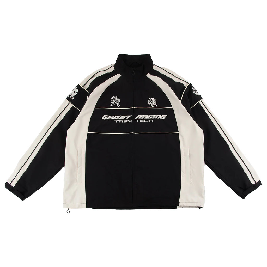 Ghost Racing Merch 2026 Ghost X Tren Tech Windbreaker Jacket Gift Ideas For Friends - Kdjoy Ghost Racing Merch 2026 Ghost X Tren Tech Windbreaker Jacket Gift Ideas For Friends - Kdjoy