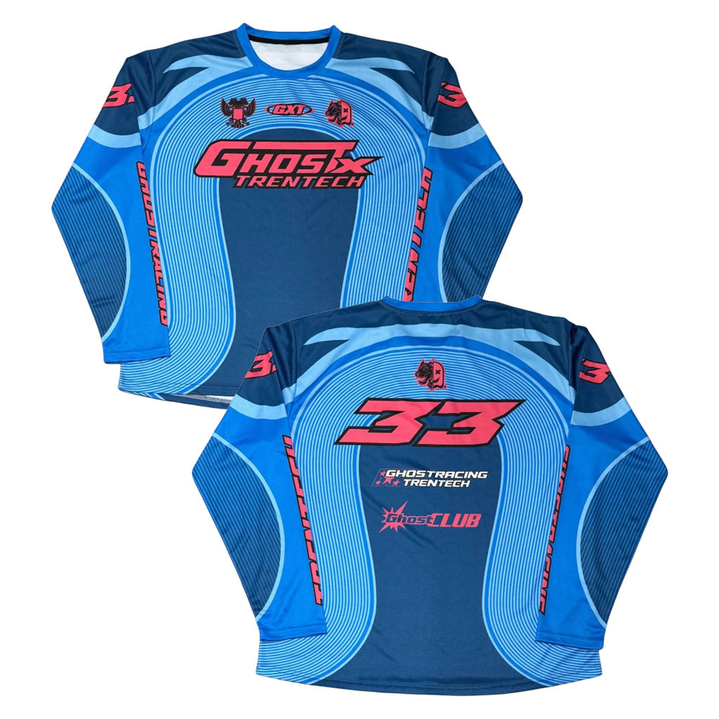 Ghost Racing Merch 2026 GXT 33 Jersey Birthday Gift Ideas For Boyfriend - Kdjoy