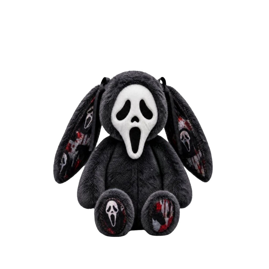 Ghostface Bunny Black Horror Animal Halloween Plush Pillow Scream Movie Merch Fan Gifts - Kdjoy Ghostface Bunny Black Horror Animal Halloween Plush Pillow Scream Movie Merch Fan Gifts - Kdjoy