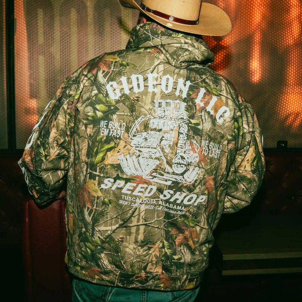 Gideon Merch 2026 Camo Hoodie Gideon Hoodie Birthday Gift Ideas For Husband - Kdjoy