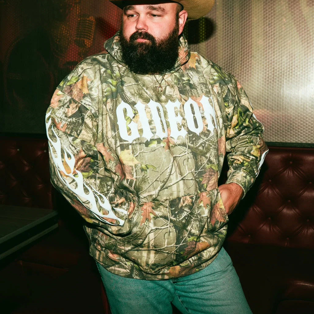 Gideon Merch 2026 Camo Hoodie Gideon Hoodie Birthday Gift Ideas For Husband - Kdjoy