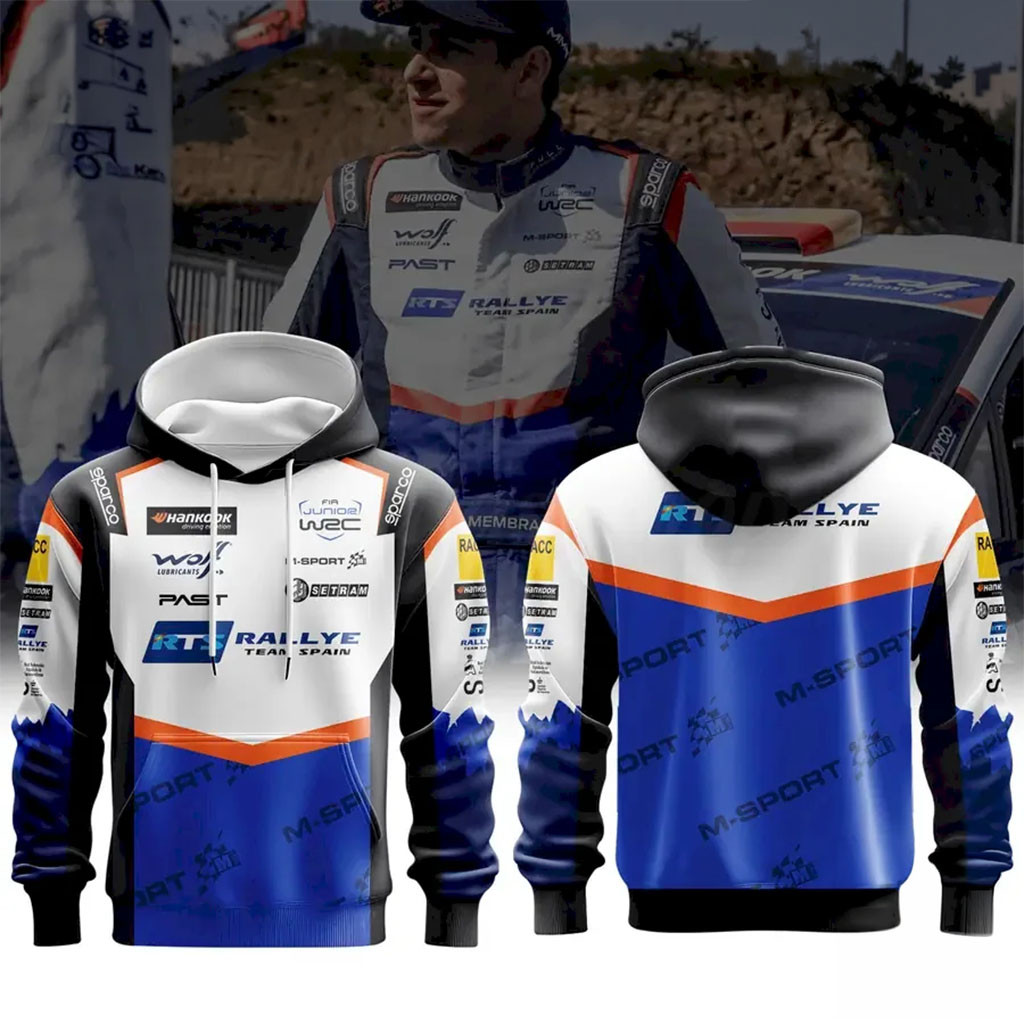 Gil Membrado WRC3 Racing Hoodie 2026 Gil Membrado Merch Cool Gift For Him - Kdjoy