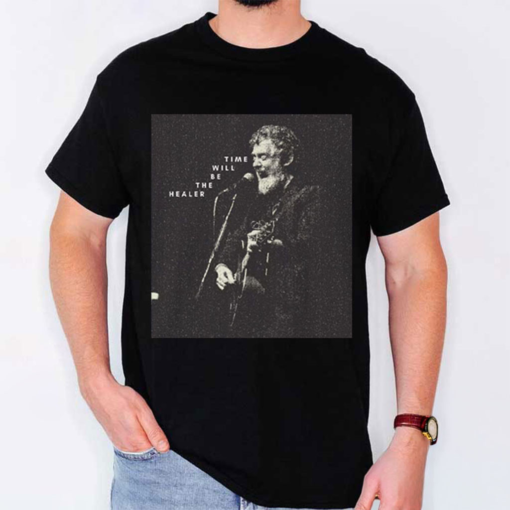 Glen Hansard In Memory Of Tribute Folk Music T-Shirt Time Will Be The Healer Shirt Fan Merch - Kdjoy