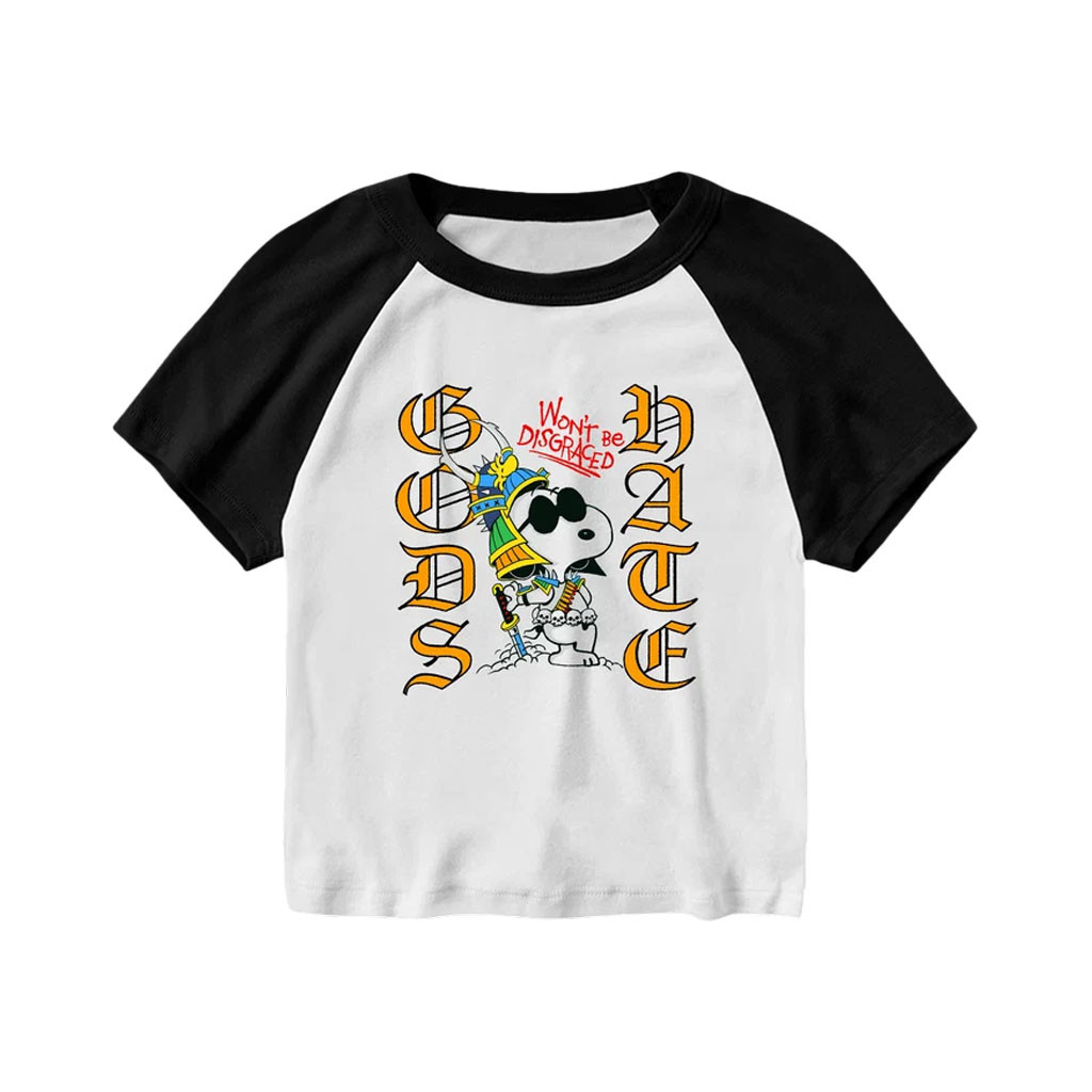 God's Hate Merch 2026 Samurai Joe Cool Baby Tee Won't Be Disgraced Clothing Gift For Her - Kdjoy