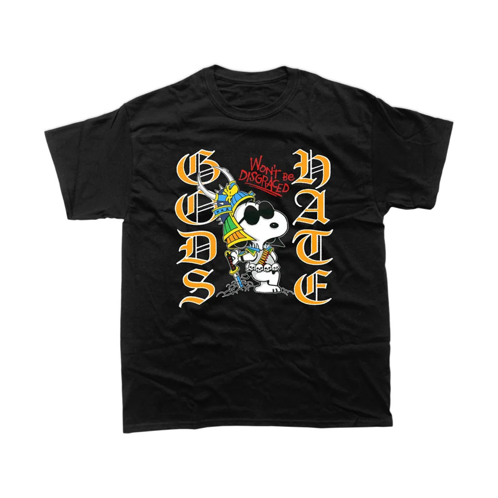 God's Hate Merch 2026 Samurai Joe Cool Black T-Shirt Won't Be Disgraced Shirt Best Fan Gifts - Kdjoy God's Hate Merch 2026 Samurai Joe Cool Black T-Shirt Won't Be Disgraced Shirt Best Fan Gifts - Kdjoy