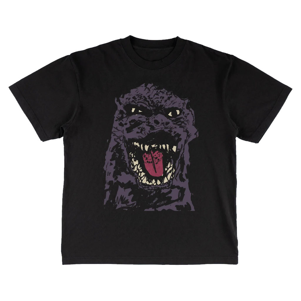 Godzilla Merch 2026 Godzilla Sketch Black T-Shirt Gifts For Your Boyfriend - Kdjoy