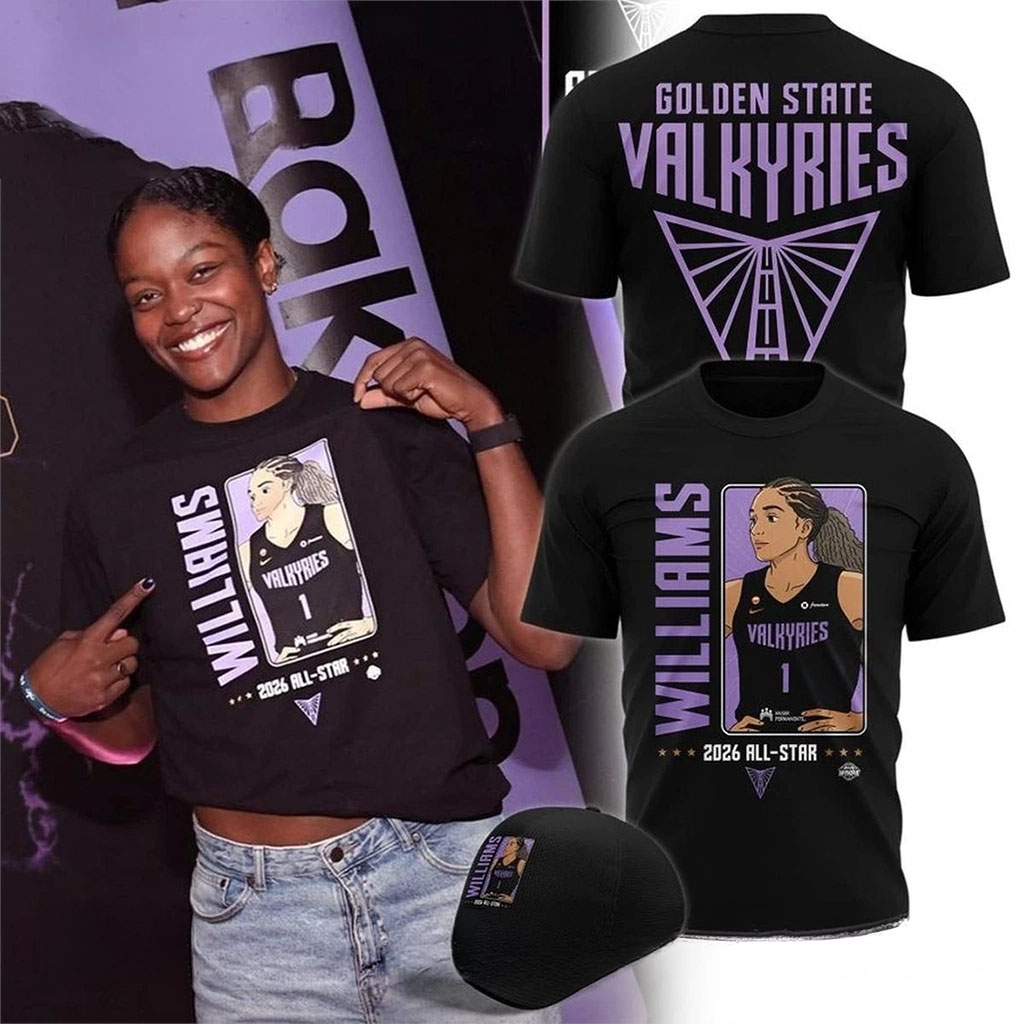 Golden State Valkyries Merch 2026 Gabby Williams ALL Stars T-Shirt Basketball Fan Gifts - Kdjoy