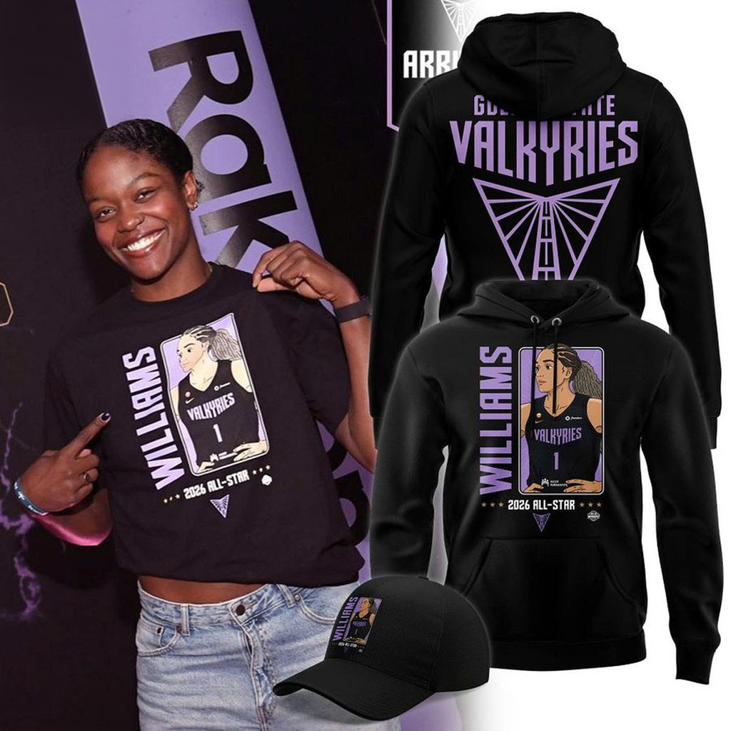 Golden State Valkyries Merch 2026 Gabby Williams WNBA ALL Stars Hoodie Basketball Fan Gifts - Kdjoy