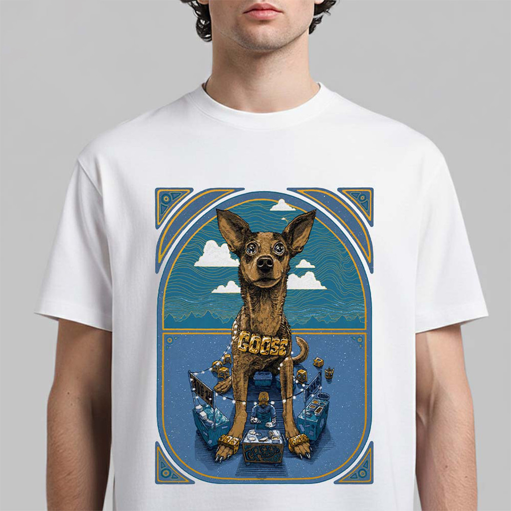 Goose Merch Los Angeles LA 2026 Event Poster At The Greek Theatre On August 14 2026 T-Shirt - Kdjoy