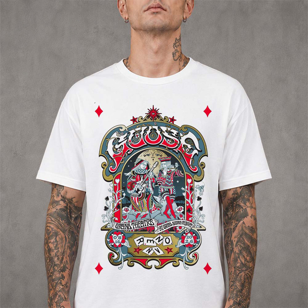 Goose Merch Reno NV 2026 Show Poster At Grand Theatre On August 16 2026 T-Shirt BFF Gifts - Kdjoy
