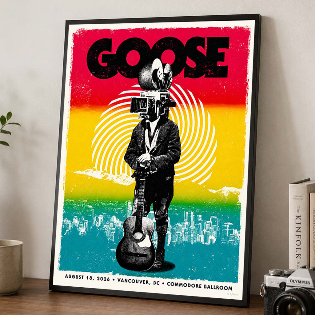 Goose Vancouver 2026 Event Poster Goose Merch Living Room Art Home Decor - Kdjoy