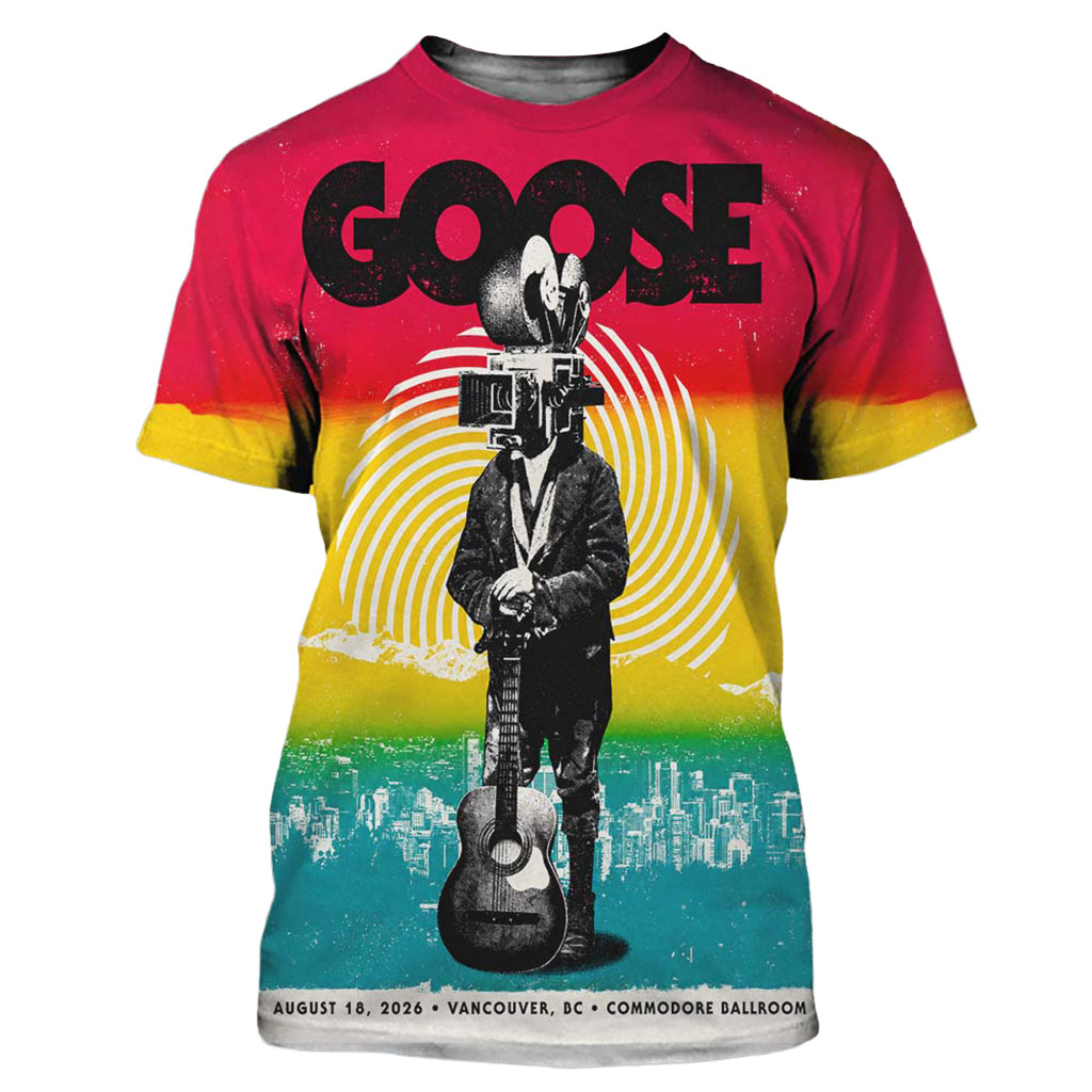 Goose Vancouver 2026 Event T-Shirt Goose Merch Birthday Gift For Him - Kdjoy