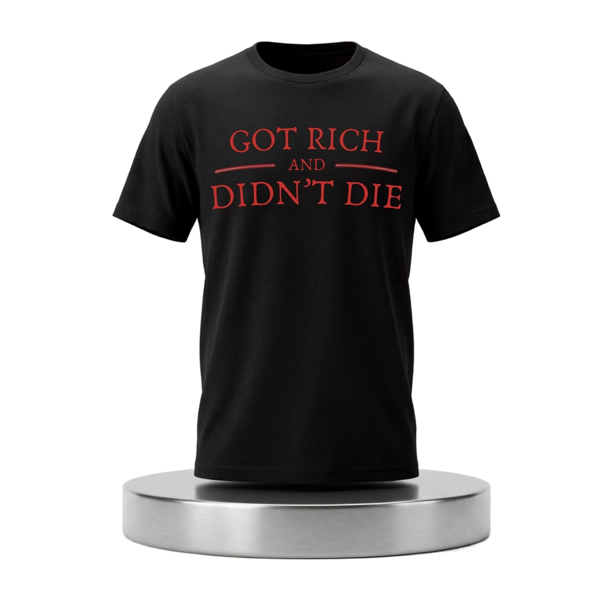 Got Rich And Didn't Die 50 Cent Shirt Unique Gift For Rapper Fans Brother Present - Kdjoy