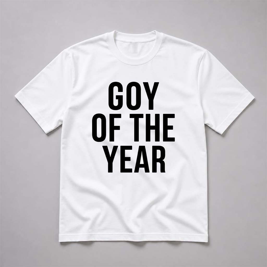 Goy Of The Year Shirt Best Gifts For Husband - Kdjoy