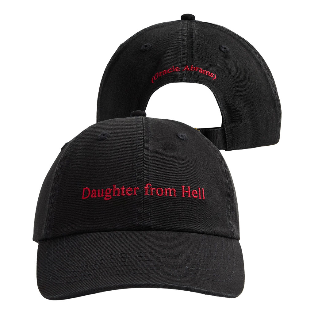 Gracie Abrams Merch 2026 Daughter From Hell Black Hat Embroidered Gift For Music Lovers - Kdjoy Gracie Abrams Merch 2026 Daughter From Hell Black Hat Embroidered Gift For Music Lovers - Kdjoy