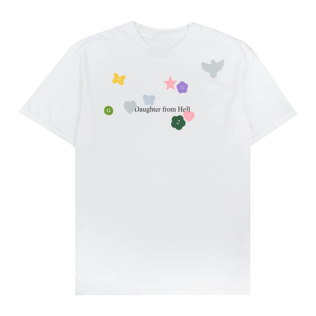 Gracie Abrams Merch 2026 Daughter From Hell Button T-Shirt Gift Ideas For Her - Kdjoy