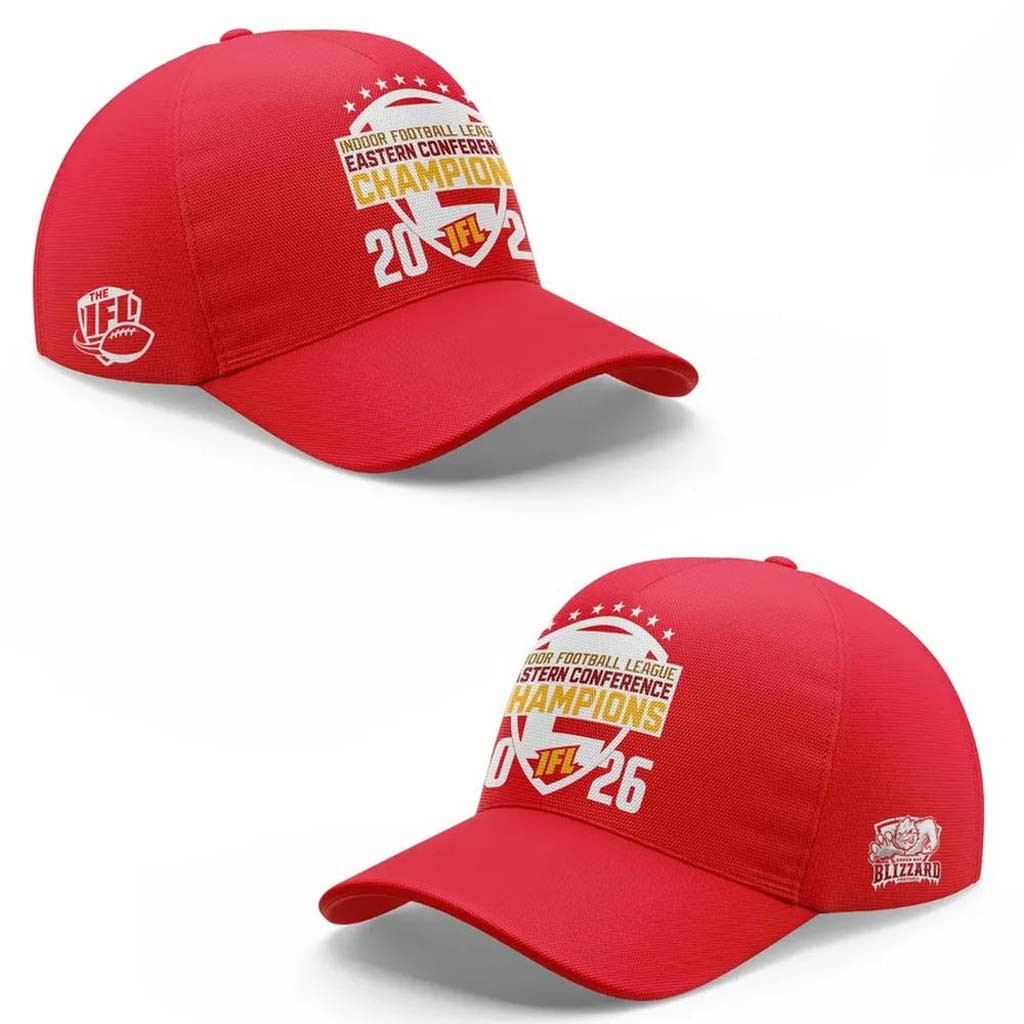 Green Bay Blizzard 2026 IFL Eastern Conference Champions Hat GB Blizzard Merch Gift For Fans - Kdjoy Green Bay Blizzard 2026 IFL Eastern Conference Champions Hat GB Blizzard Merch Gift For Fans - Kdjoy