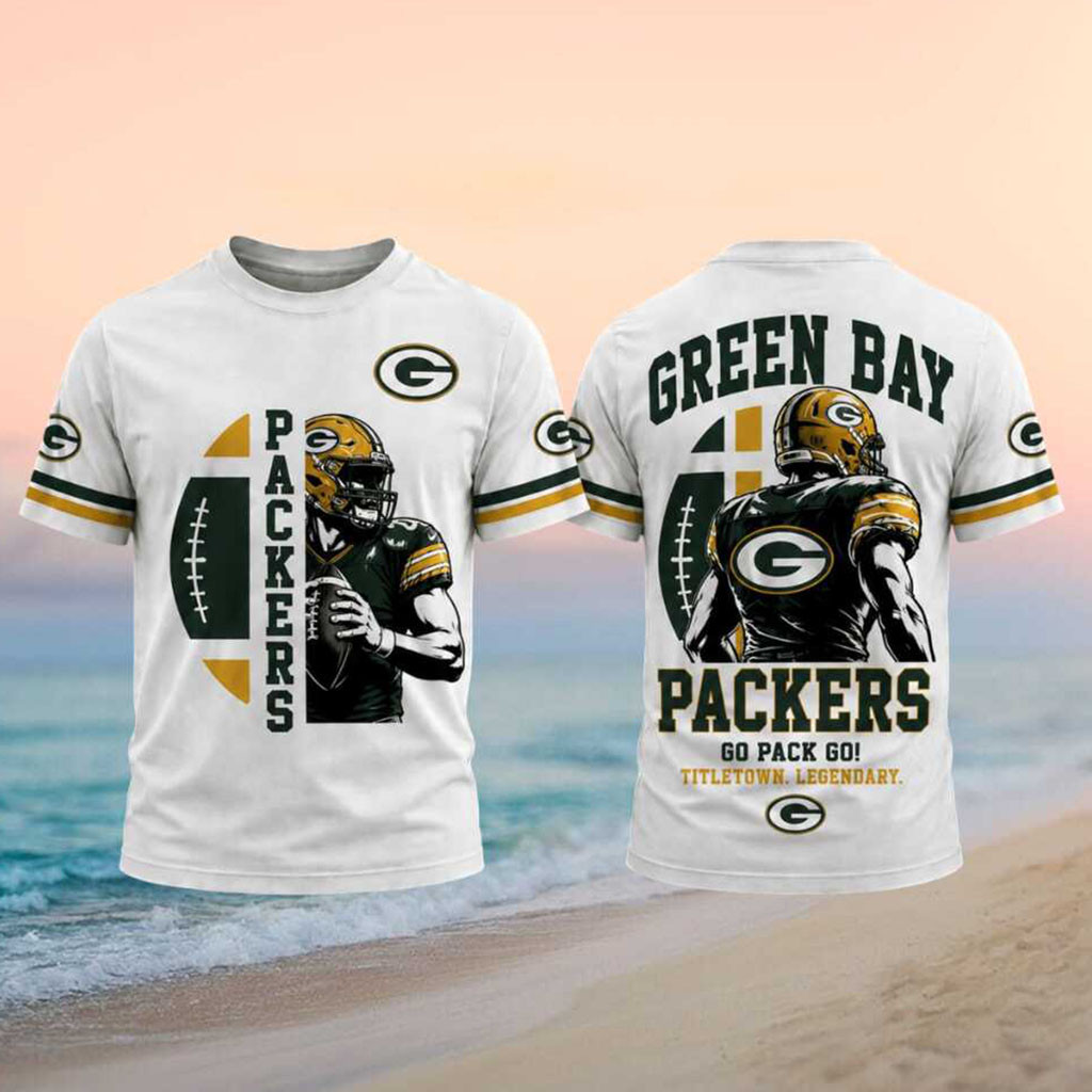 Green Bay Packers Merch Titletown Legendary Go Pack Go T-Shirt Gifts For Packers Fans - Kdjoy