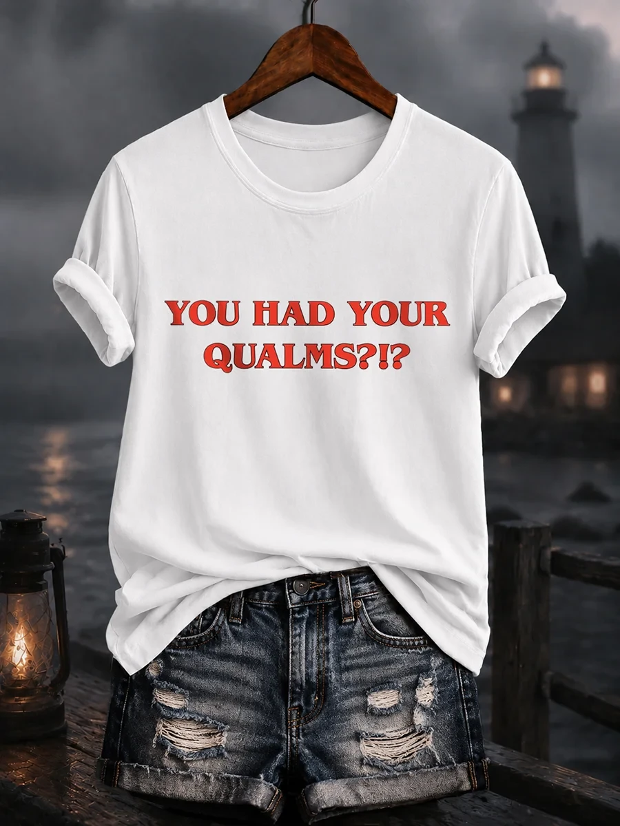 Greetings From Widow's Bay T-Shirt You Had Your Qualms Shirt Gift For Horror Fans - Kdjoy Greetings From Widow's Bay T-Shirt You Had Your Qualms Shirt Gift For Horror Fans - Kdjoy