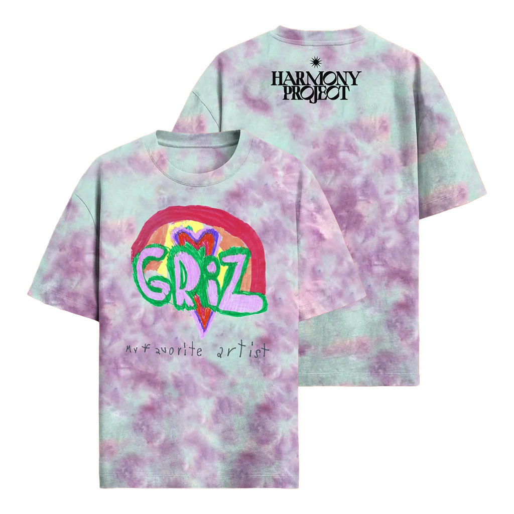 GRiZ Merch 2026 Harmony Project X Colibri Tie Dye T-Shirt My Favorite Artist Tee Gift For Fans - Kdjoy GRiZ Merch 2026 Harmony Project X Colibri Tie Dye T-Shirt My Favorite Artist Tee Gift For Fans - Kdjoy