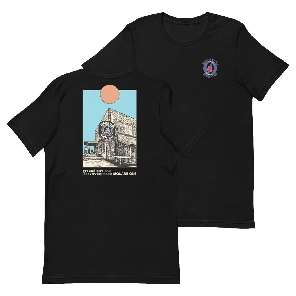 Ground Zero Blues Club Merch 2026 Drawn T-Shirt Square One Shirt Gift For Brothers