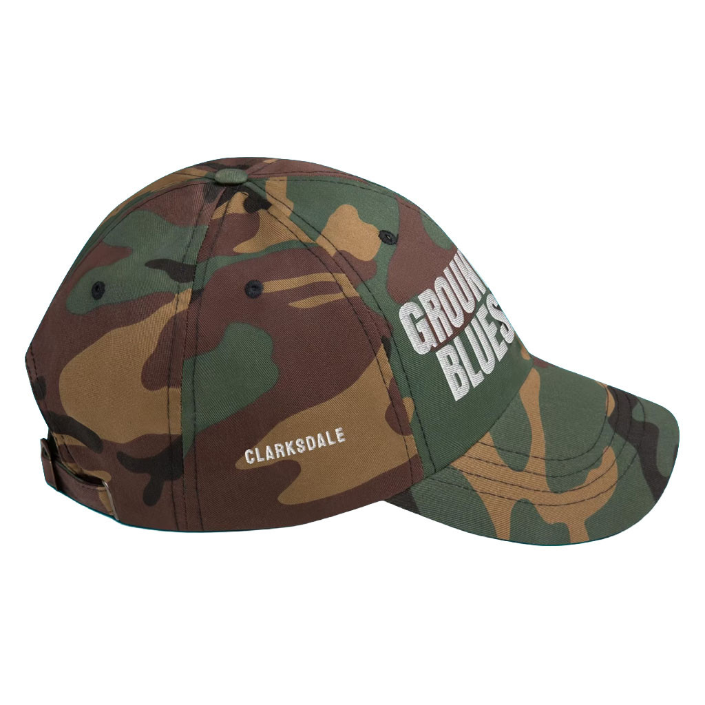 Ground Zero Blues Club Merch 2026 GZBC Clarksdale Camo Hat Embroidered Gift For Dad Ground Zero Blues Club Merch 2026 GZBC Clarksdale Camo Hat Embroidered Gift For Dad